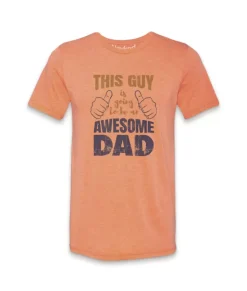Men'S Ridiculously Soft Lightweight Graphic Tee | Awesome Dad-To-Be