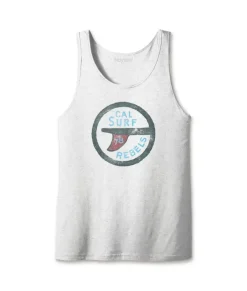 Men'S Ridiculously Soft Lightweight Graphic Tank Top | Surf Rebels