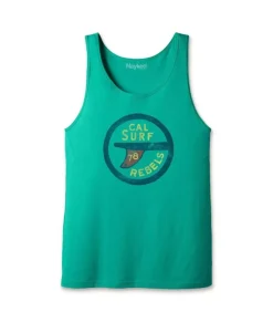 Men'S Ridiculously Soft Lightweight Graphic Tank Top | Surf Rebels