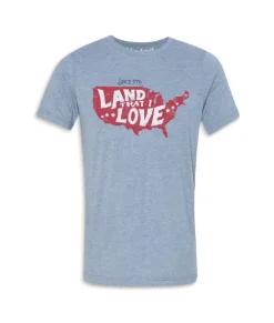 Men'S Ridiculously Soft Lightweight Graphic Tee | Land That I Love