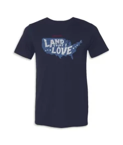 Men'S Ridiculously Soft Lightweight Graphic Tee | Land That I Love