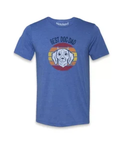 Men'S Ridiculously Soft Lightweight Graphic Tee | Best Dog Dad (V2)