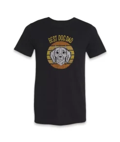 Men'S Ridiculously Soft Lightweight Graphic Tee | Best Dog Dad (V2)