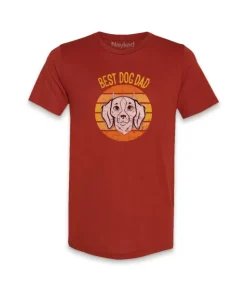 Men'S Ridiculously Soft Lightweight Graphic Tee | Best Dog Dad (V2)