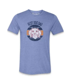 Men'S Ridiculously Soft Lightweight Graphic Tee | Best Dog Dad (V2)