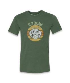 Men'S Ridiculously Soft Lightweight Graphic Tee | Best Dog Dad (V2)