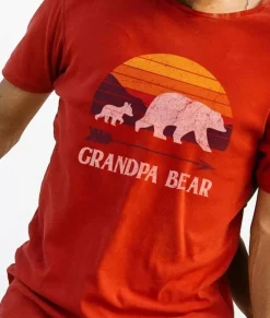 Men'S Ridiculously Soft Lightweight Graphic Tee | Grandpa Bear