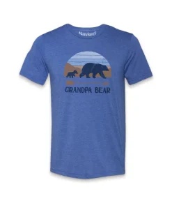 Men'S Ridiculously Soft Lightweight Graphic Tee | Grandpa Bear