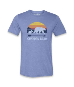 Men'S Ridiculously Soft Lightweight Graphic Tee | Grandpa Bear