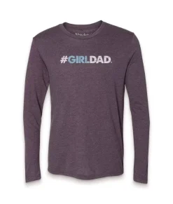 Men'S Ridiculously Soft Lightweight Long Sleeve Graphic Tee | #Girldad