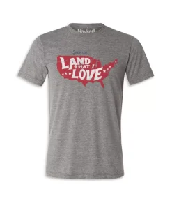 Men'S Ridiculously Soft Lightweight Graphic Tee | Land That I Love