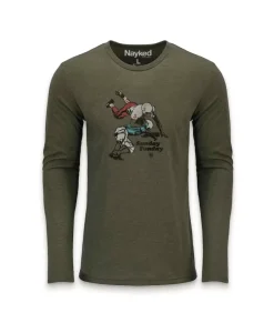 Men'S Ridiculously Soft Lightweight Long Sleeve Graphic Tee | Sunday Funday