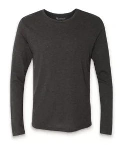 Men'S Ridiculously Soft Lightweight Long Sleeve Crew Shirt