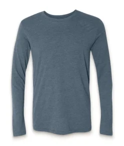 Men'S Ridiculously Soft Lightweight Long Sleeve Crew Shirt
