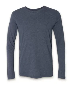 Men'S Ridiculously Soft Lightweight Long Sleeve Crew Shirt