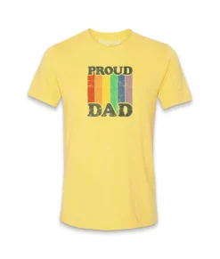 Men'S Ridiculously Soft Lightweight Graphic Tee | Proud Dad