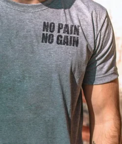 Men'S Ridiculously Soft Lightweight Graphic Tee | No Pain No Gain