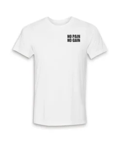 Men'S Ridiculously Soft Lightweight Graphic Tee | No Pain No Gain