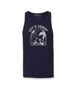 Men'S Ridiculously Soft Lightweight Graphic Tank | Let'S Coast