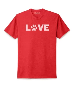 Men'S Ridiculously Soft Midweight Valentine'S Day Graphic T-Shirt | Love My Pet