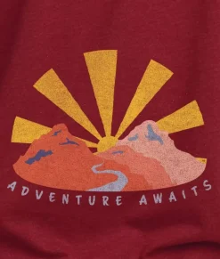 Men'S Ridiculously Soft Midweight Graphic Tee | Adventure Awaits