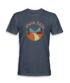 Men'S Ridiculously Soft Midweight Graphic Tee | Road Trip