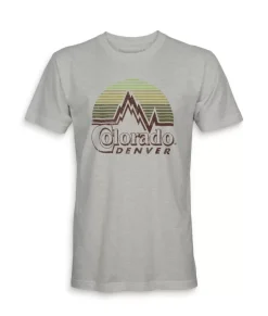 Men'S Ridiculously Soft Midweight Graphic Tee | Denver Colorado