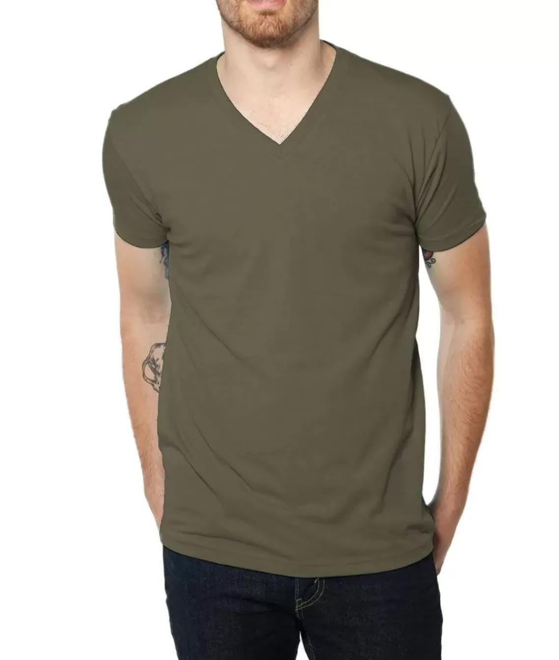 Men'S Ridiculously Soft Midweight V-Neck