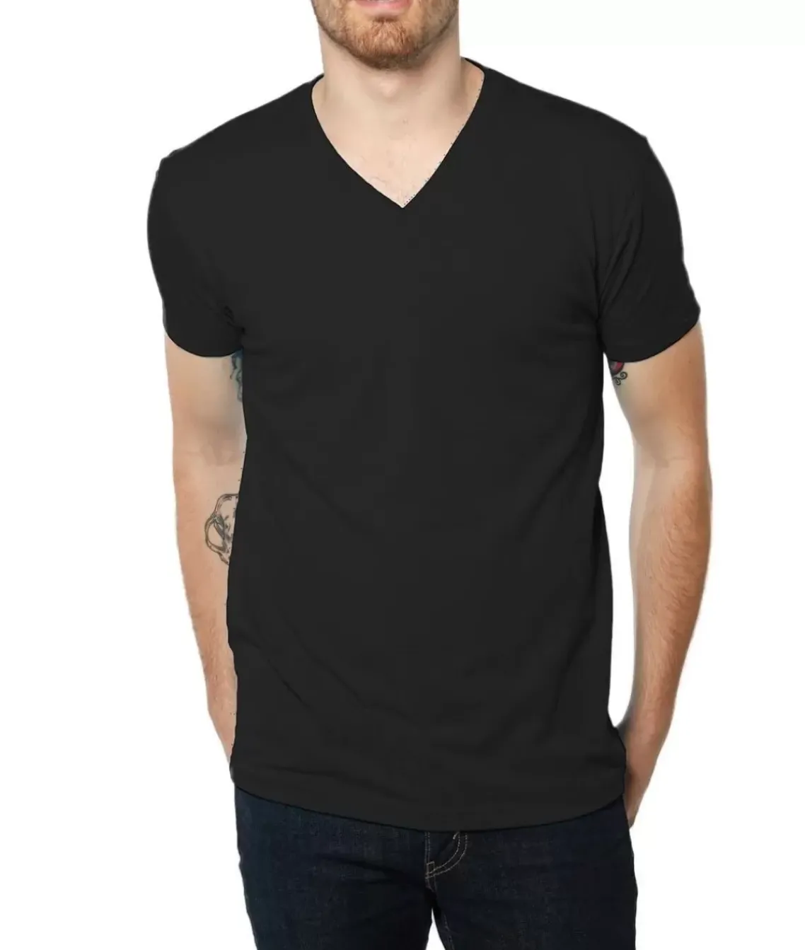 Men'S Ridiculously Soft Midweight V-Neck
