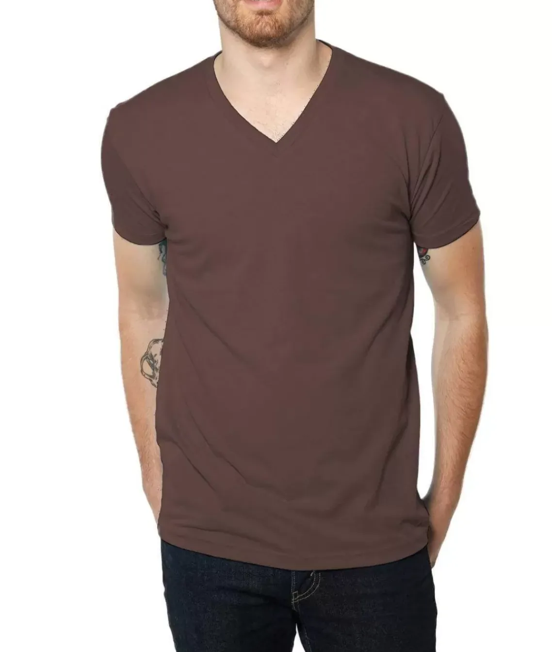 Men'S Ridiculously Soft Midweight V-Neck