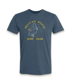 Men'S Ridiculously Soft Midweight Graphic Tee | Pelican Beach