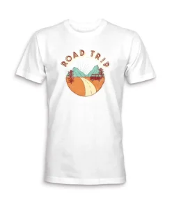 Men'S Ridiculously Soft Midweight Graphic Tee | Road Trip