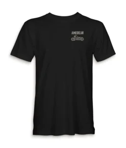 Men'S Ridiculously Soft Midweight Sueded Graphic Tee | American Motorcycles