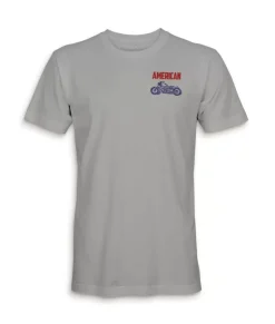 Men'S Ridiculously Soft Midweight Sueded Graphic Tee | American Motorcycles