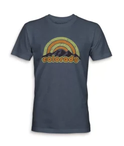 Men'S Ridiculously Soft Midweight Graphic Tee | Colorado