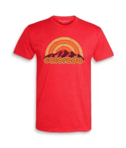 Men'S Ridiculously Soft Midweight Graphic Tee | Colorado