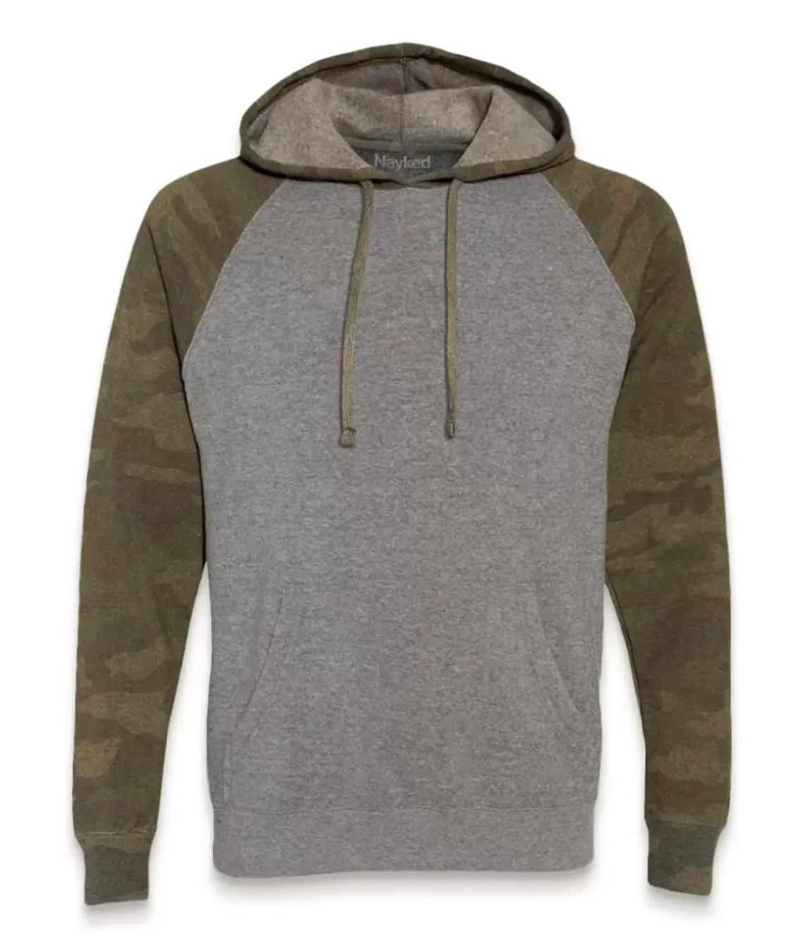 Men'S Ridiculously Soft Midweight Raglan Colorblocked Hooded Sweatshirt