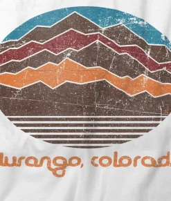 Men'S Ridiculously Soft Midweight Graphic Tee | Durango Colorado