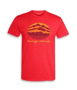 Men'S Ridiculously Soft Midweight Graphic Tee | Durango Colorado