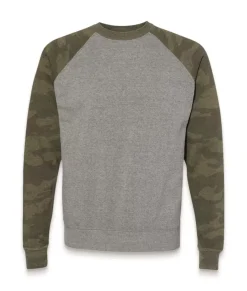 Men'S Ridiculously Soft Midweight Raglan Colorblocked Pullover