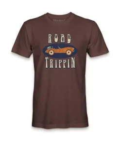 Men'S Ridiculously Soft Midweight Graphic Tee | Road Trippin