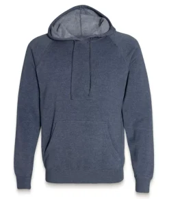 Men'S Ridiculously Soft Midweight Raglan Hooded Sweatshirt