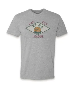 Men'S Ridiculously Soft Midweight Graphic Tee | Pacific Coast League