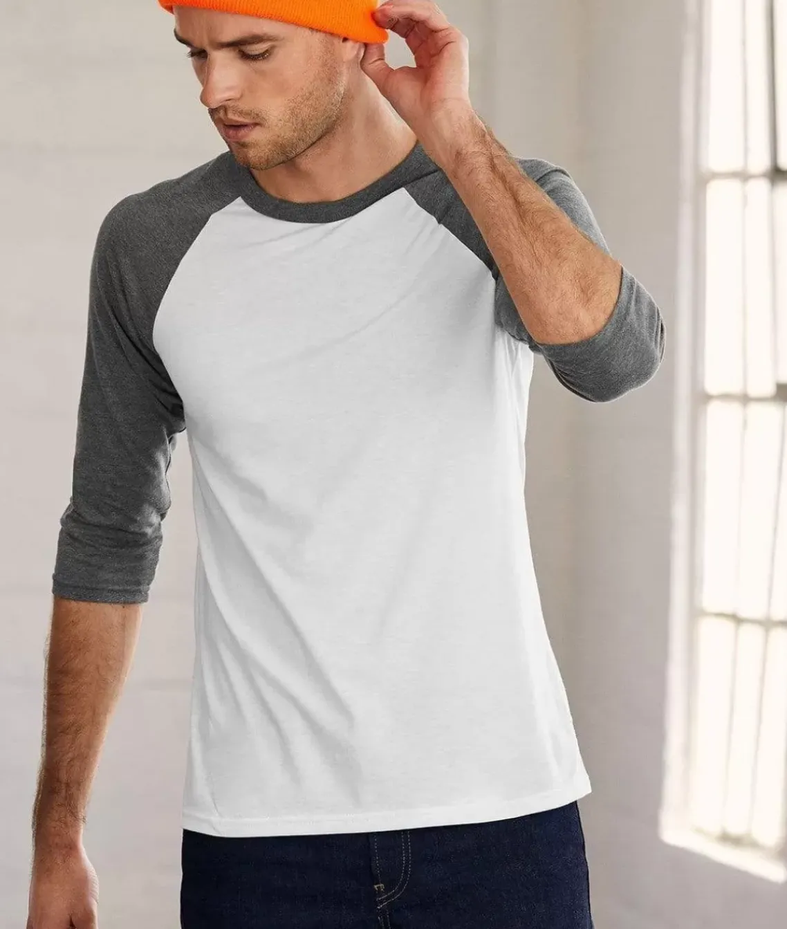 Men'S Ridiculously Soft Midweight Baseball Shirt