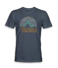 Men'S Ridiculously Soft Midweight Graphic Tee | Denver Colorado