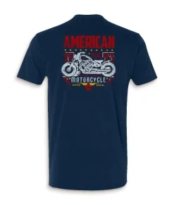 Men'S Ridiculously Soft Midweight Sueded Graphic Tee | American Motorcycles