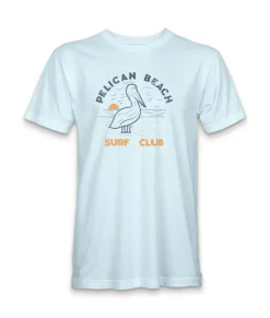 Men'S Ridiculously Soft Midweight Graphic Tee | Pelican Beach