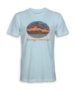 Men'S Ridiculously Soft Midweight Graphic Tee | Durango Colorado