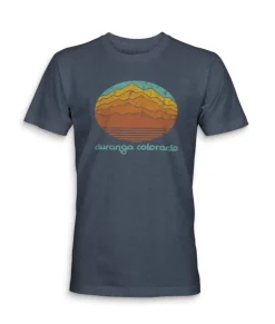 Men'S Ridiculously Soft Midweight Graphic Tee | Durango Colorado