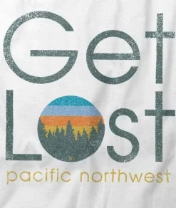 Men'S Ridiculously Soft Midweight Graphic Tee | Get Lost